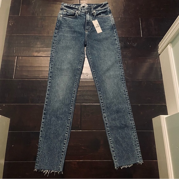 Le Jean Lara Willow Wash High-Rise Slim Jean - Picture 3 of 13